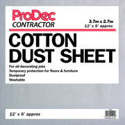 Contractor Cotton Twill Dust Sheets